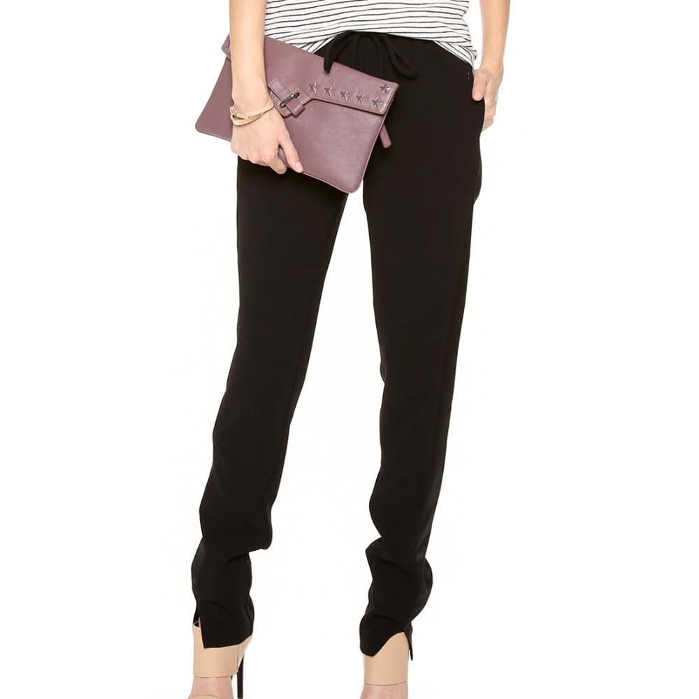 Bec & Bridge Paradisiac Pant Black White silk 4